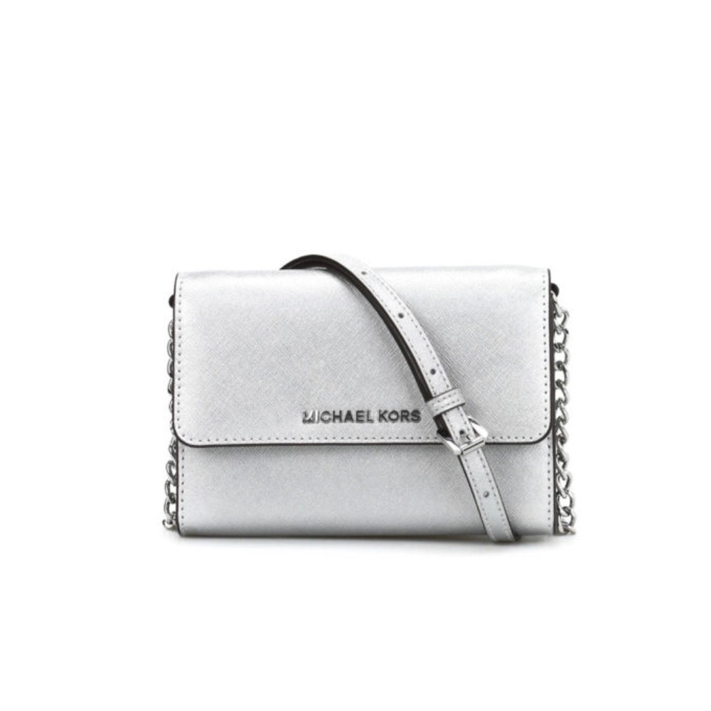 Michael Kors Silver Crossbody